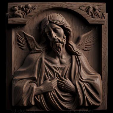 3D model st jesus (STL)